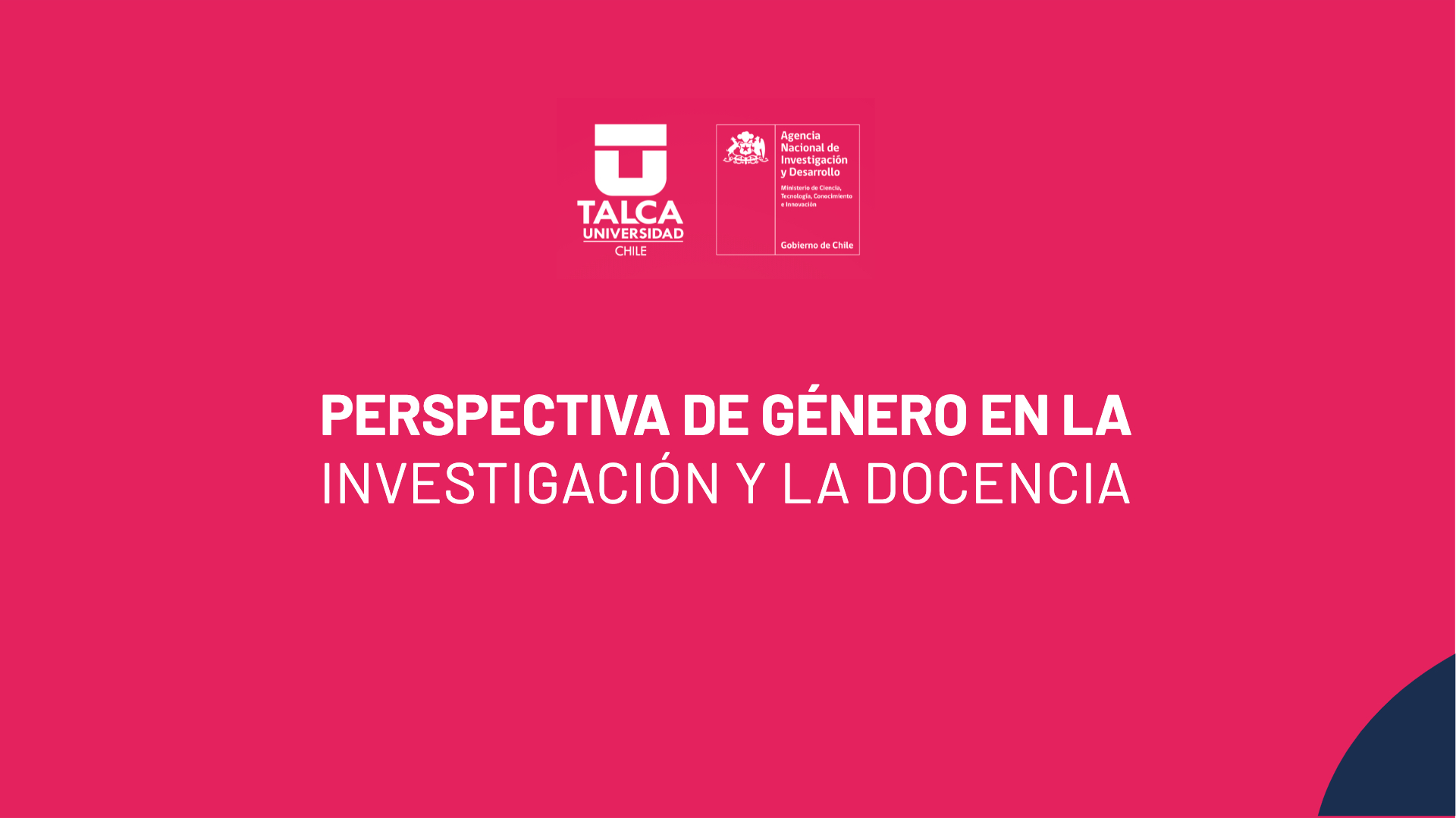 Perspectiva de género en la investigación y la docencia (2024-2)